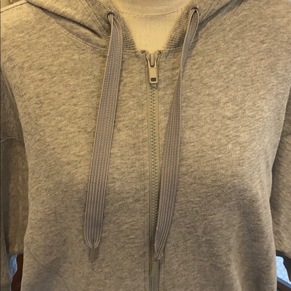 Victoria Secret Sport Raw hem Zip up hoodie - Picture 3 of 6